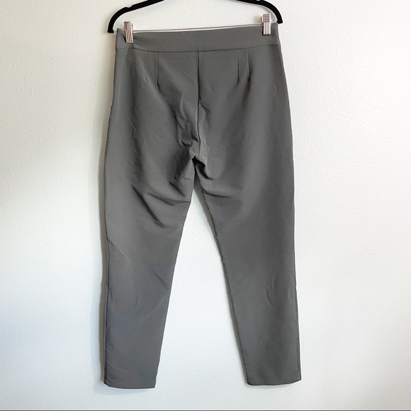 Betabrand Straight Leg Crop Dress Pants Gray Small - Picture 5 of 7